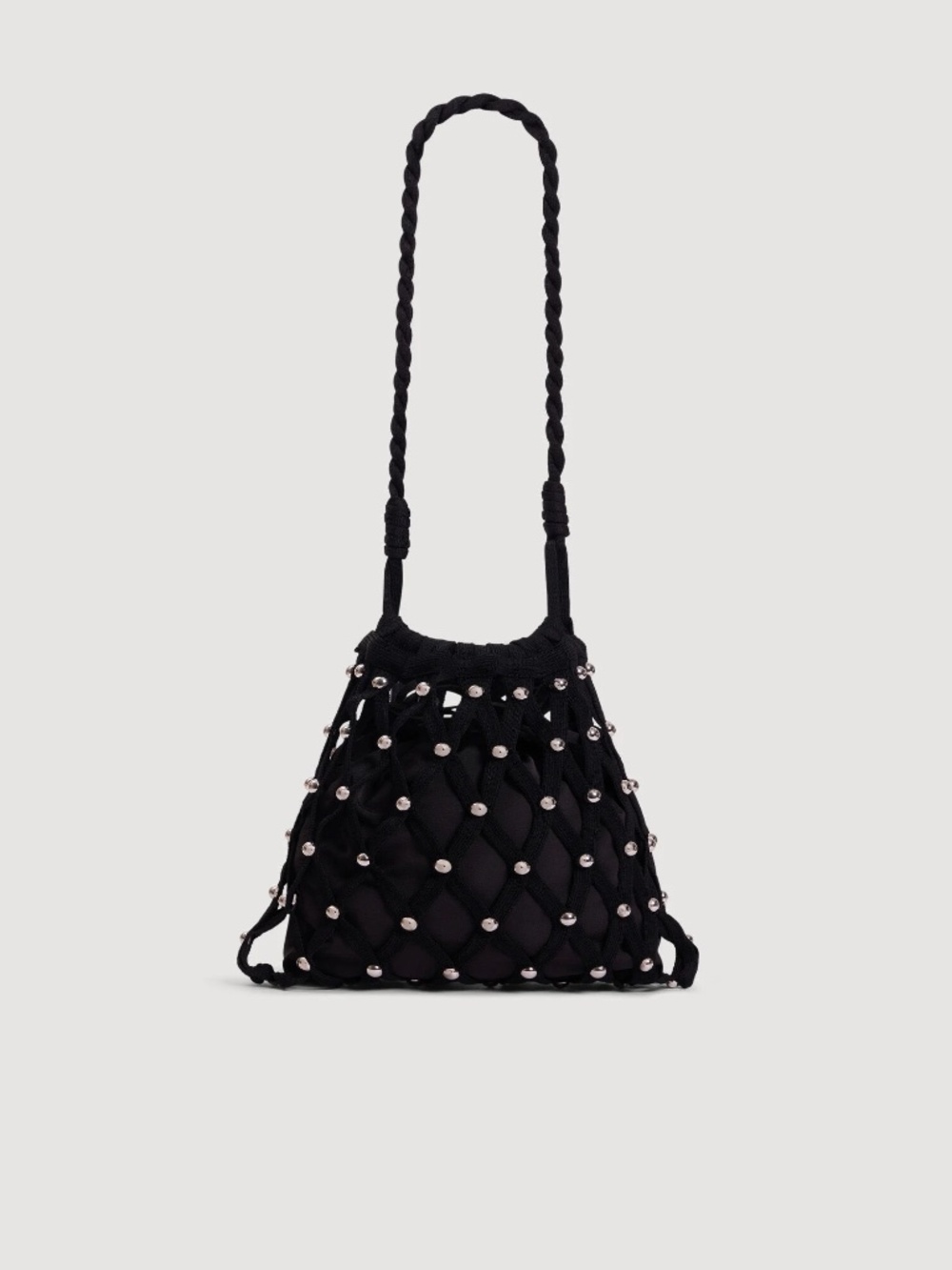 Soane STUDDED NET MESH BAG